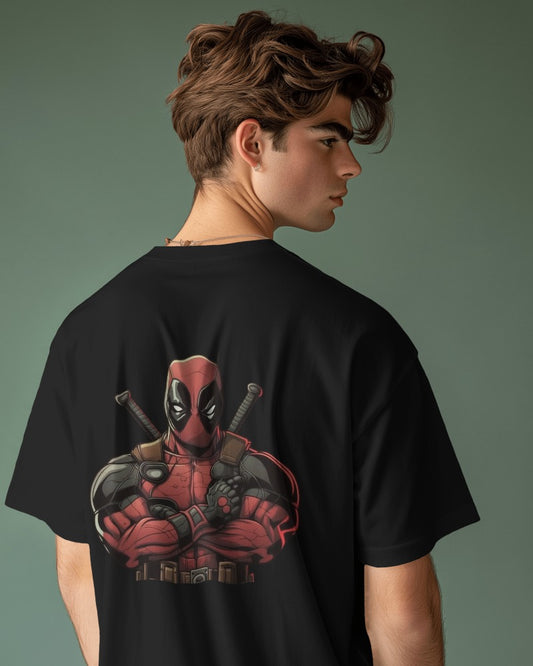 Dali X Coolest Deadpool Oversized T-shirt