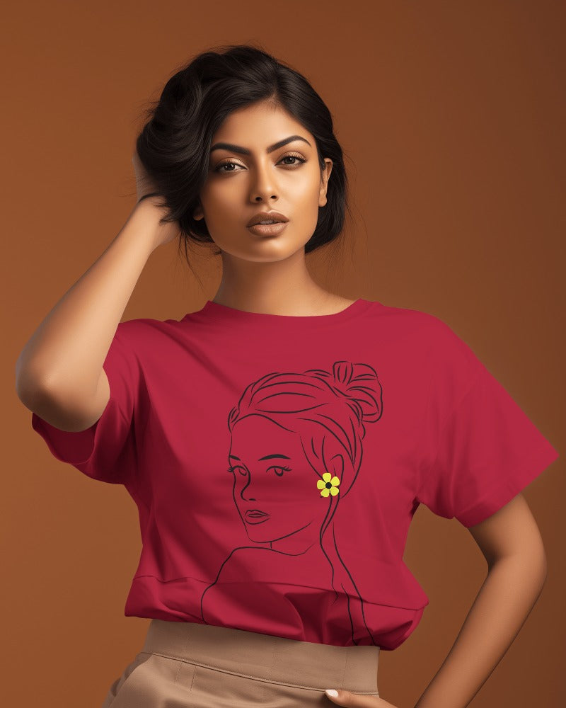 Dali X Beautiful Women | Oversized T-shirt