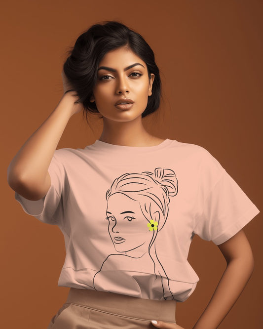 Dali X Beautiful Women | Oversized T-shirt