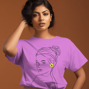 Dali X Beautiful Women | Oversized T-shirt