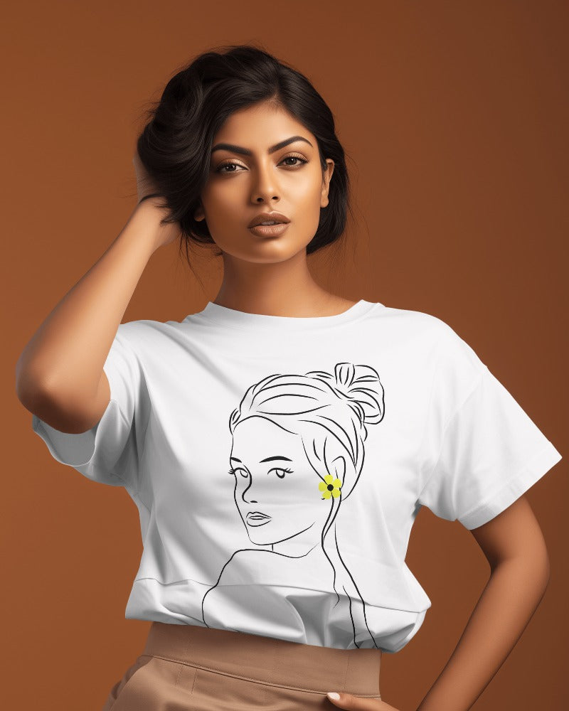 Dali X Beautiful Women | Oversized T-shirt