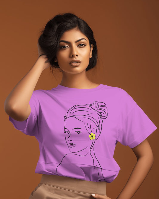 Dali X Beautiful Women | Oversized T-shirt